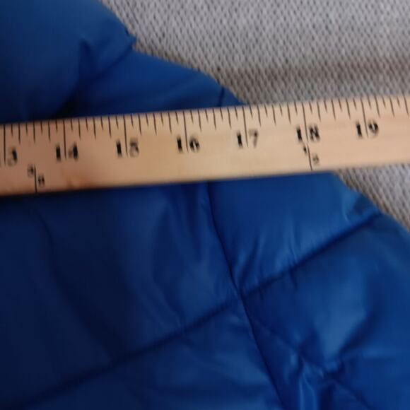 Tommy Hilfiger Puffer Jacket/Coat Womens Small Aspen Blue Hooded Logo Ski Winter - Picture 11 of 16